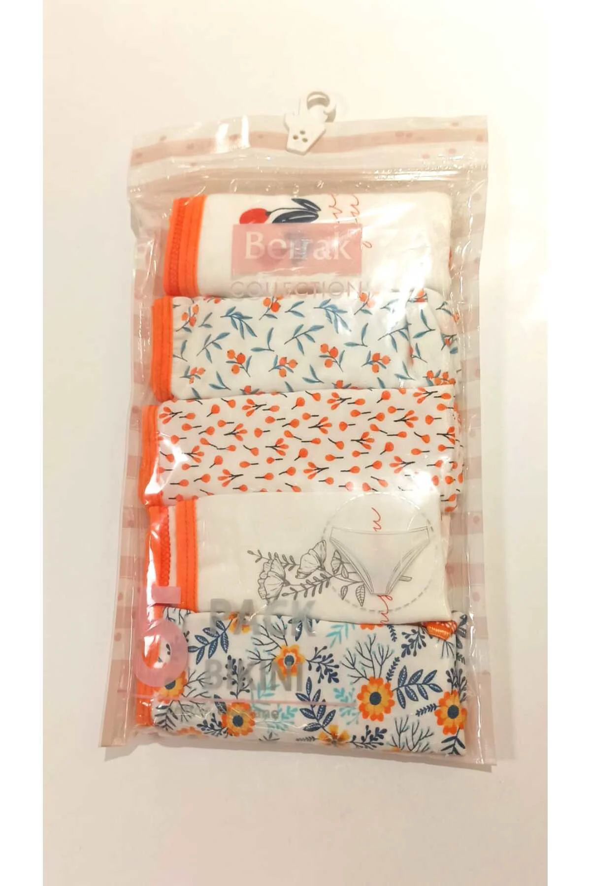 Cotton Elastik 5 li Bikini Kalıp M Beden