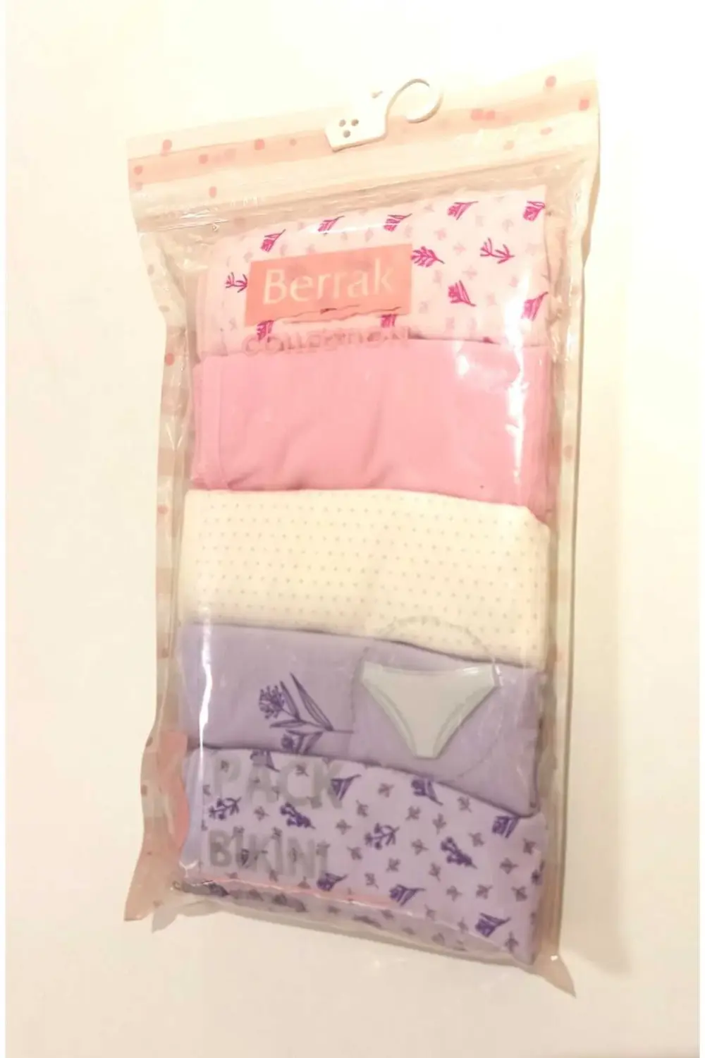 Cotton Elastik 5 li Bikini Kalıp XL Beden