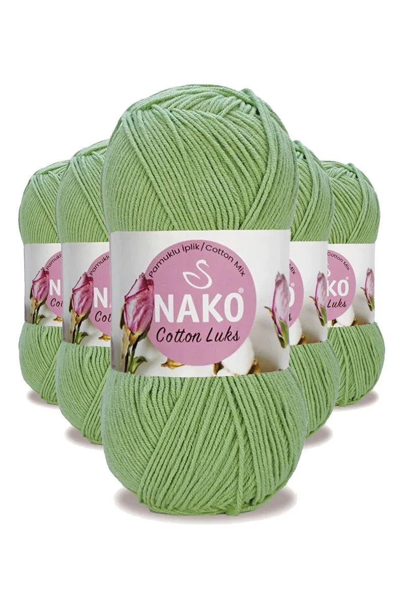 Cotton Lüks İplik – %60 Pamuk %40 Akrilik 5'li Set, Yelek Tunik Kazak Hırka İşi İçin Fiyatı, Yorumları ve Özellikleri