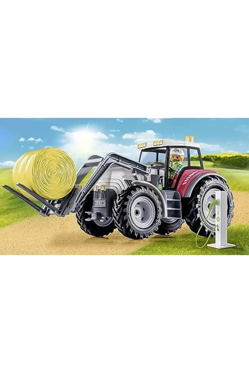 Country 71305 Büyük Traktör, Elektrikli Traktör, Katlanır Çatılı