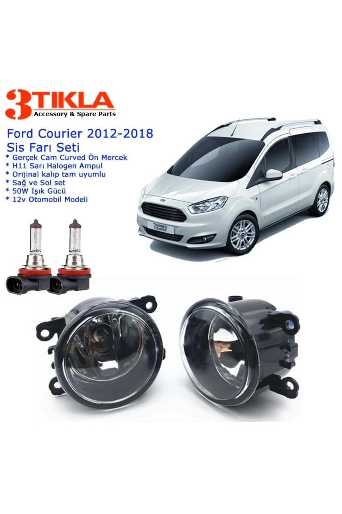 Courier 2013 Sis Farı Set Oem: 8200074008