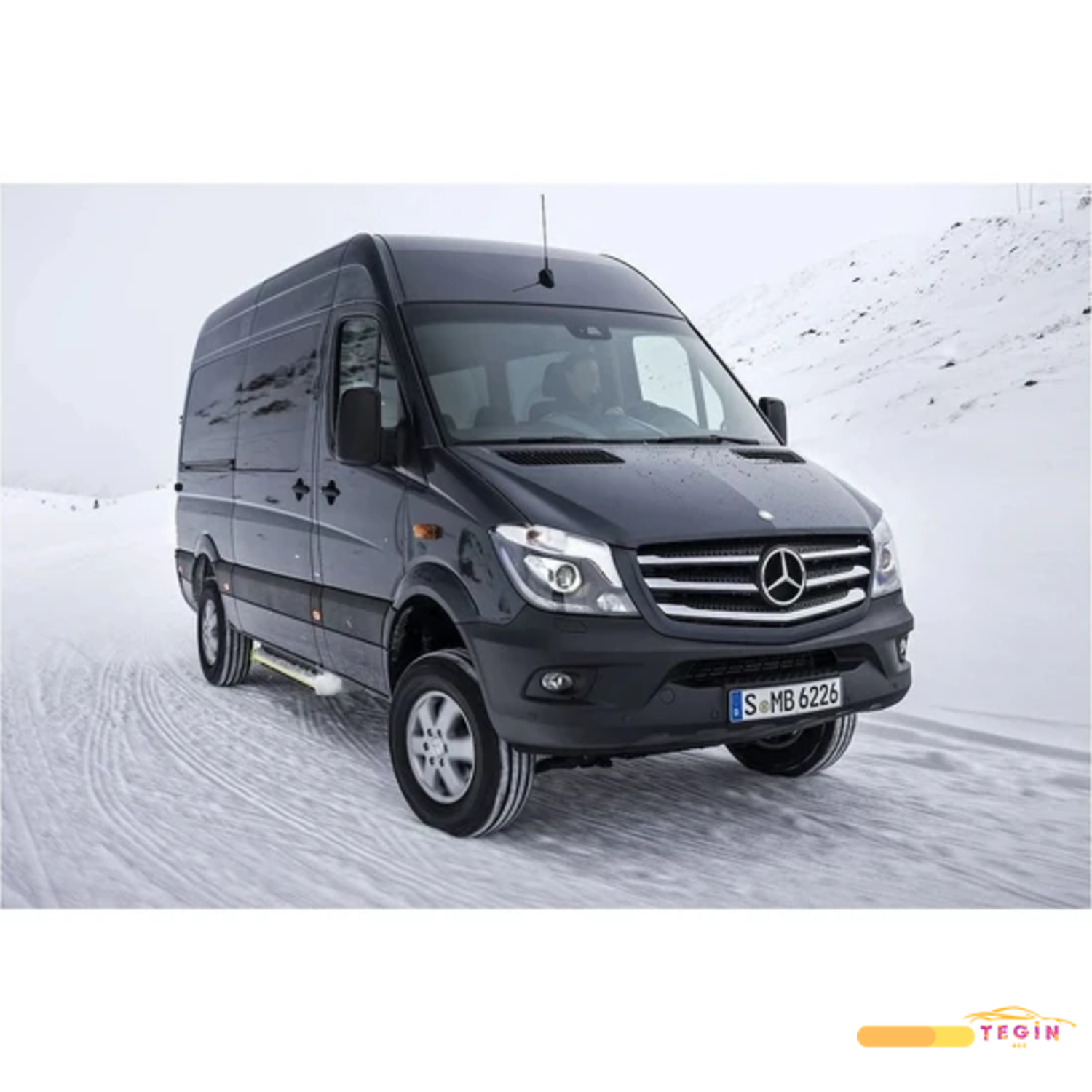 Courier VAN 2014-2017 Ön Panjur 6 Parça Paslanmaz Çelik (İnce Mod