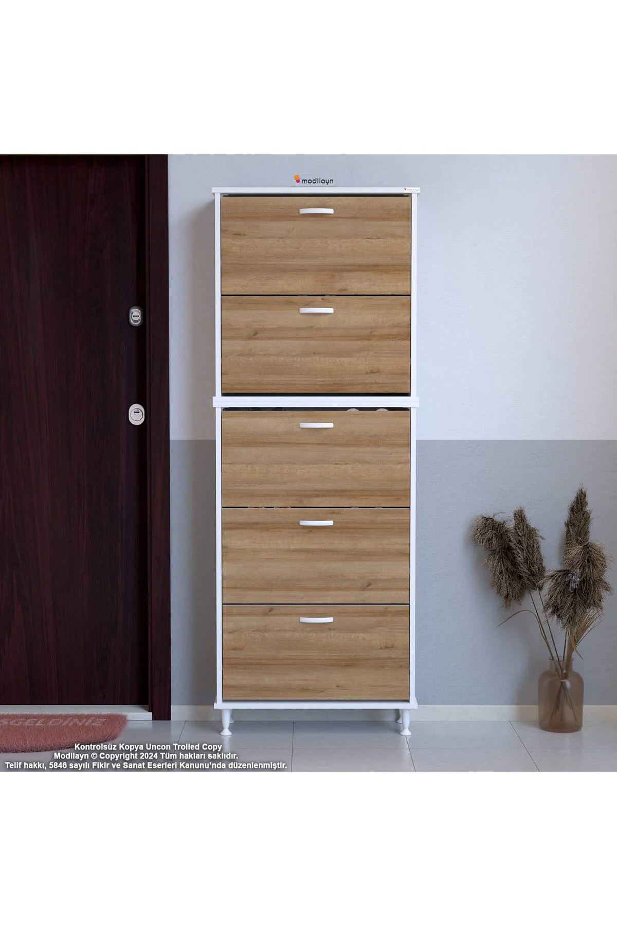 Cover 72 Cm Ayakkabılık Dış Kapı/Koridor/Giyim Odası Uygun Meşe R Cover 72 Cm Ayakkabılık Dış Kapı/Koridor/Giyim Odası Uygun Meşe R