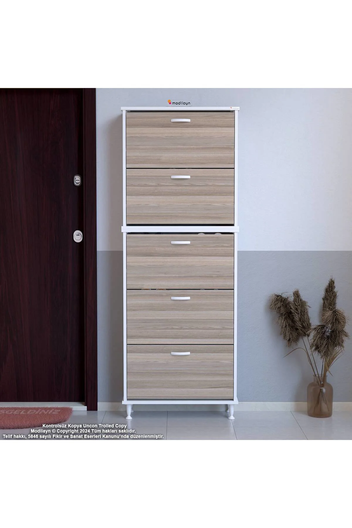 Cover 72 Cm Ayakkabılık Dış Kapı/Koridor/Giyim Odası Uygun Cordob Cover 72 Cm Ayakkabılık Dış Kapı/Koridor/Giyim Odası Uygun Cordob