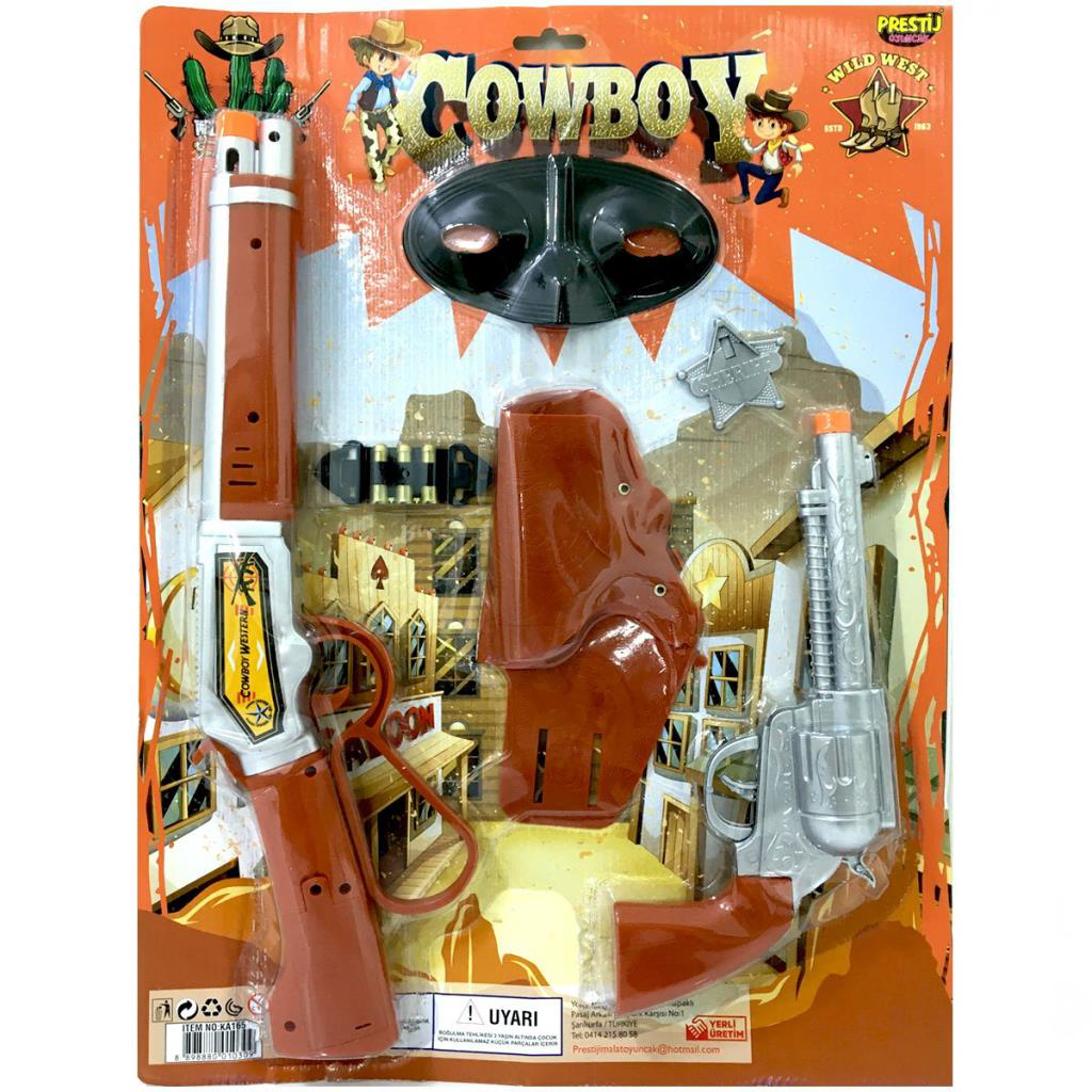 Cowboy Kılıflı Kartela Kovboy Seti Cowboy Kılıflı Kartela Kovboy Seti