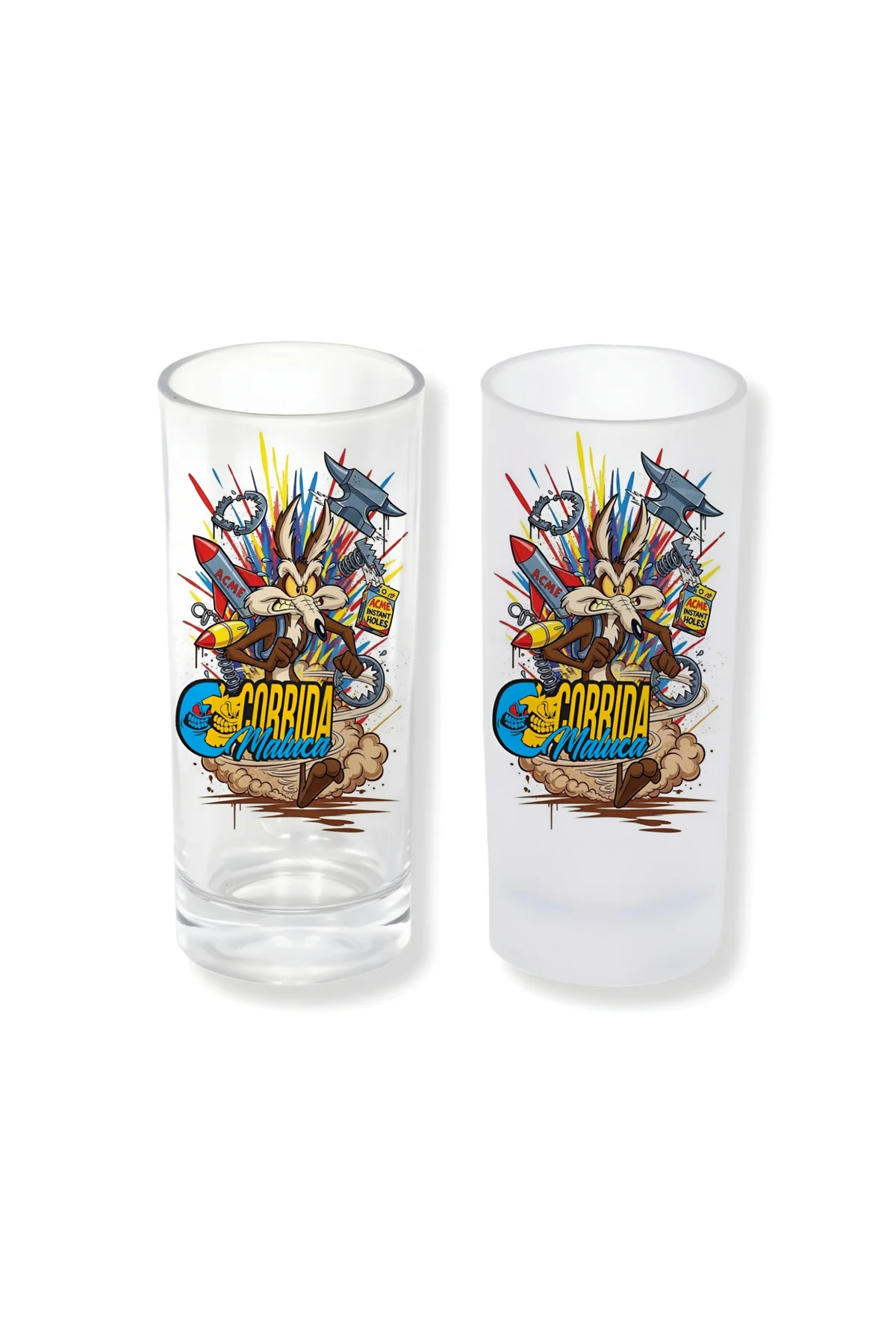 Coyote Buzlu / Buzsuz Seçenekli Rakı Bardağı – 1 Adet Şık Sunum Bardağı 081