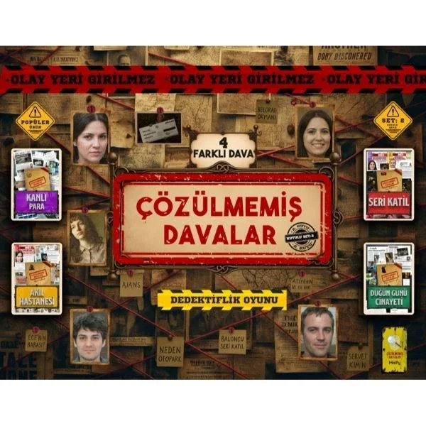 Çözülmemiş Davalar Kutulu Set 2 Fiyatı, Yorumları ve Özellikleri