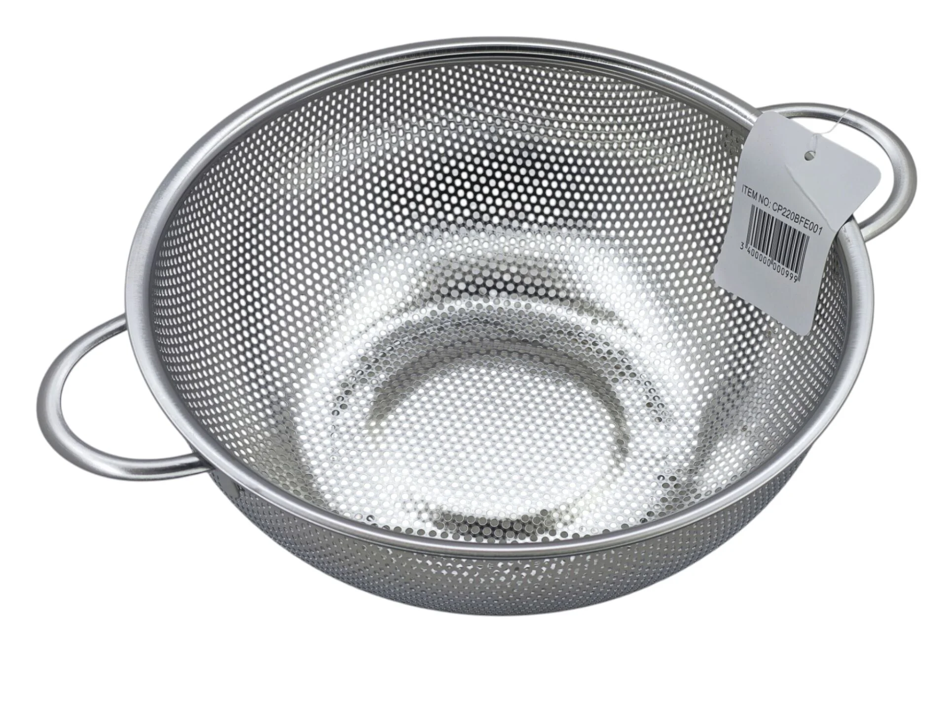 CP220BFE001   Özchome Gümüş Metal Süzgeç Q22cm