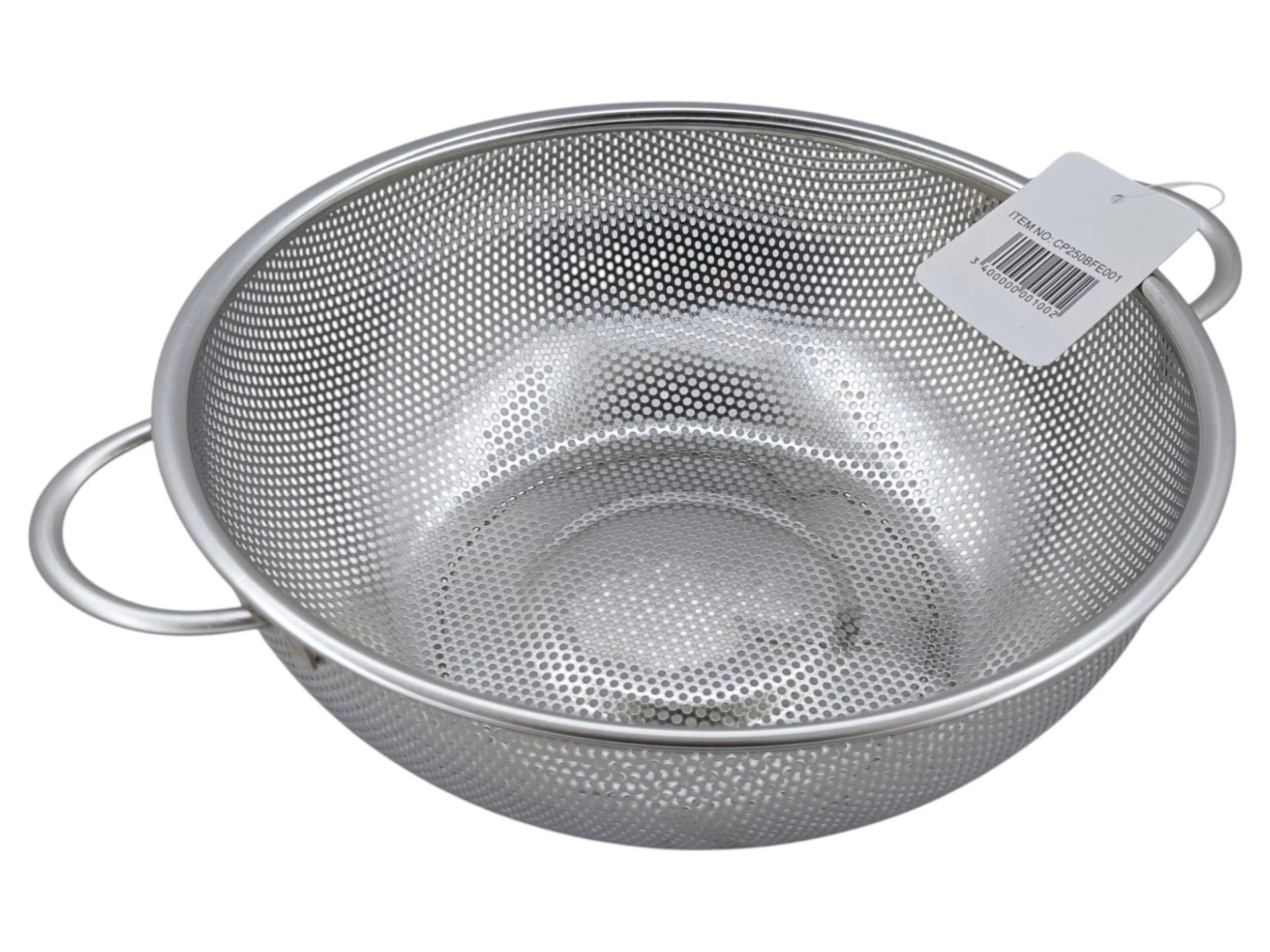 CP250BFE001   Özchome Gümüş Metal Süzgeç Q25cm