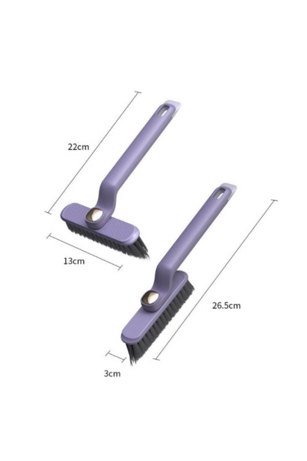 CPETS- döner başlıklı temizlik fırçası cımbızlı