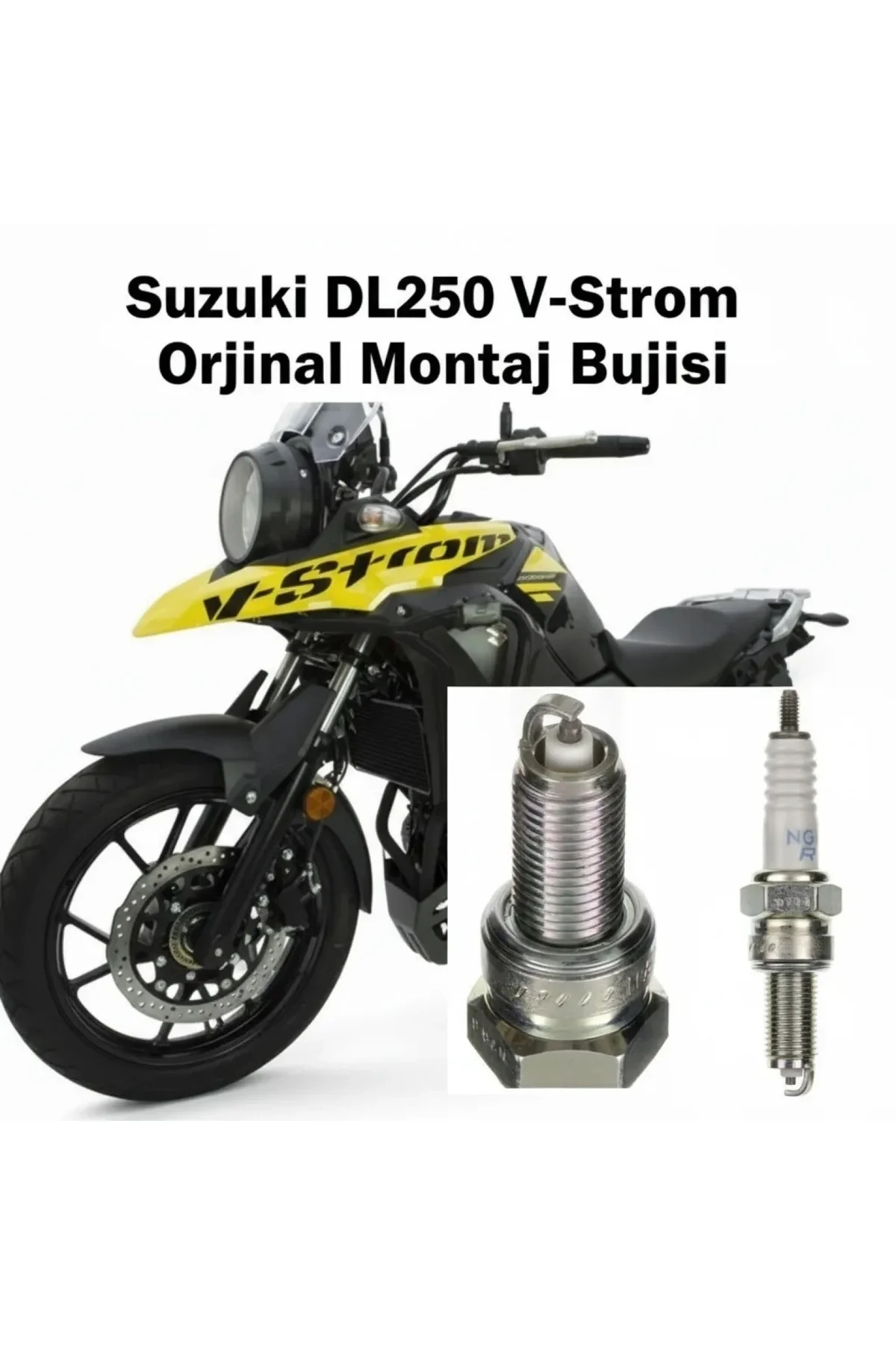 Cpr7ea-9 Suzuki DL250 V-Strom Orjinal Montaj Bujisi Cpr7ea-9 Suzuki DL250 V-Strom Orjinal Montaj Bujisi