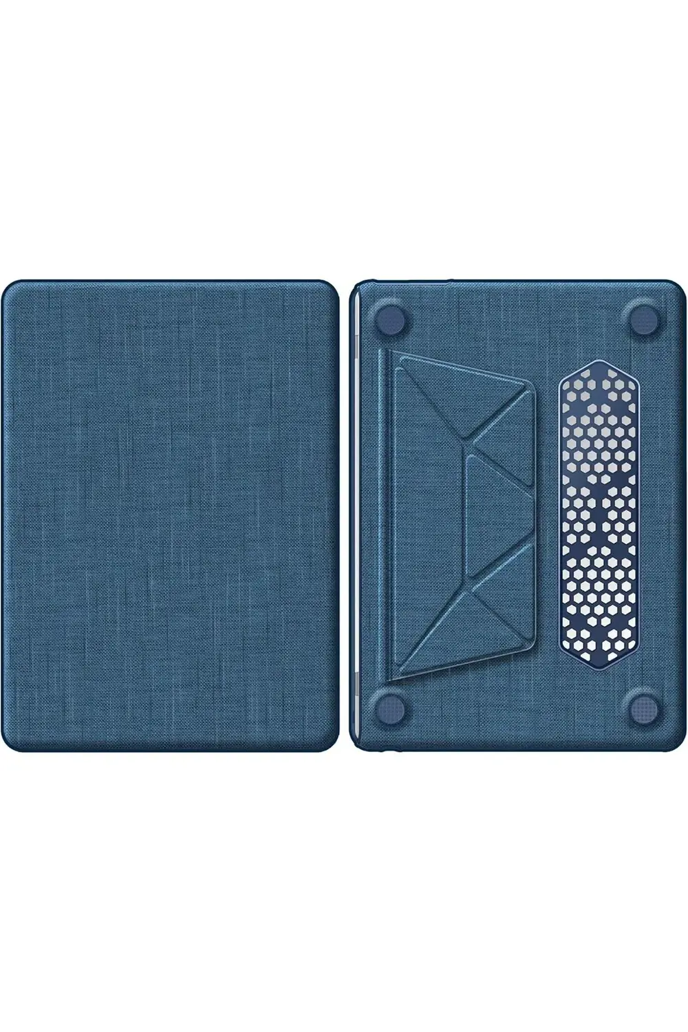 CPT83 Macbook Air 15 2023 Macbook Kumaş Kapak - Lacivert