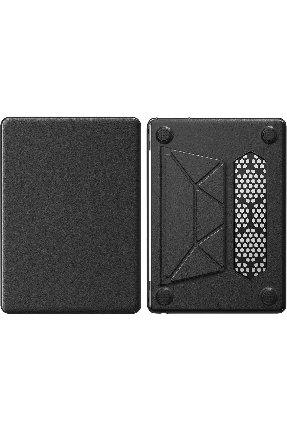 CPT83 Macbook Air 15 2024 Macbook Deri Kapak - Siyah