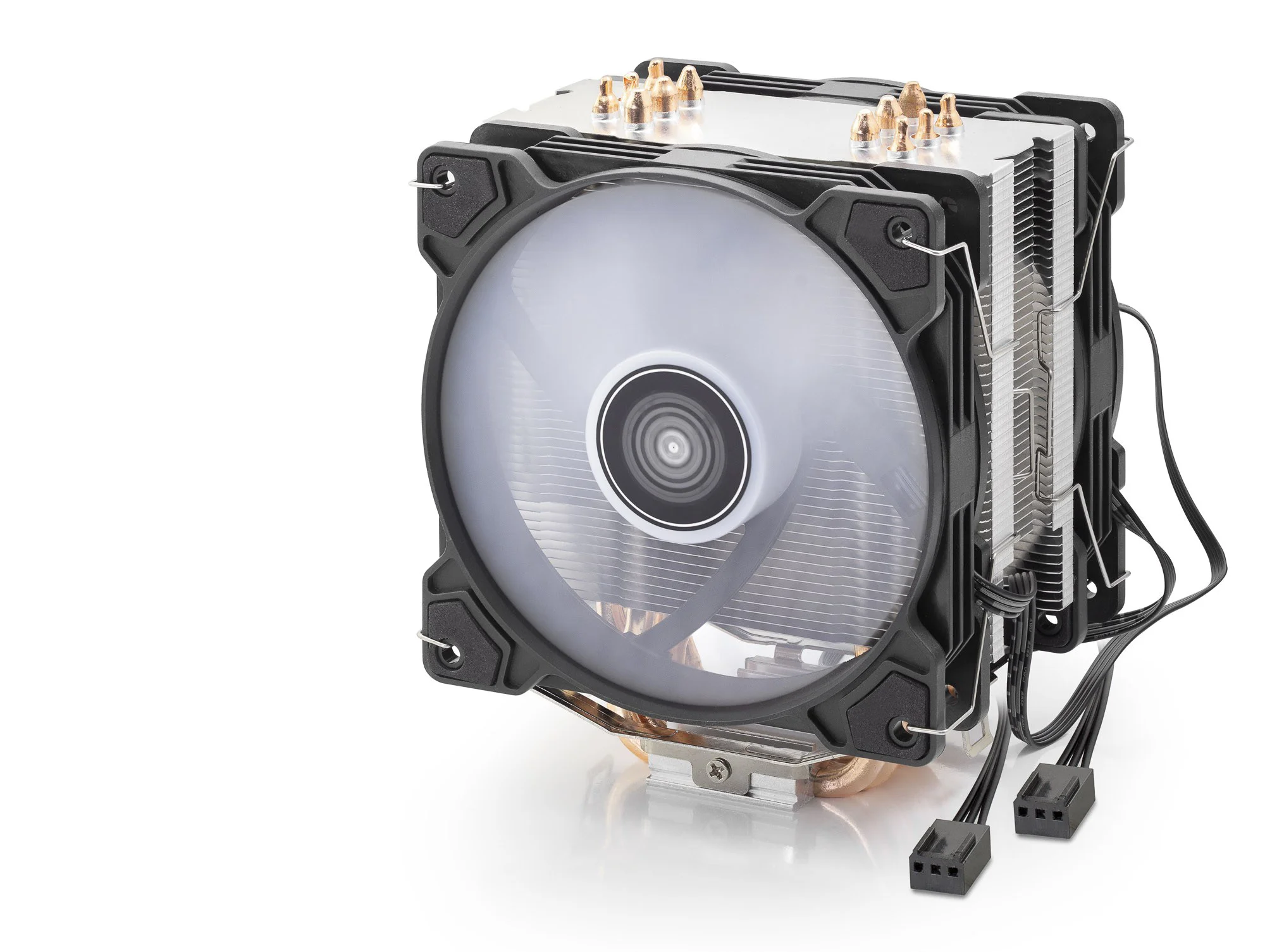 Cpu İşlemci Kule Tipi Soğutucu Çift Fanlı 6 Bakır Borulu - Siyah ND2601 Cpu İşlemci Kule Tipi Soğutucu Çift Fanlı 6 Bakır Borulu - Siyah ND2601