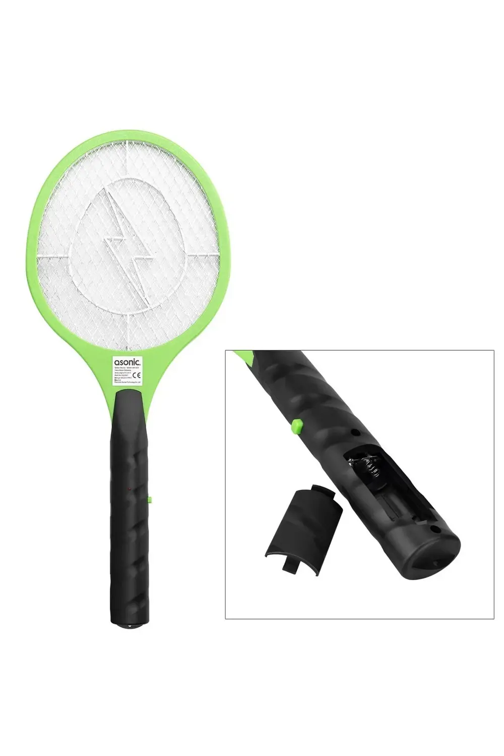 Cpu Sinek Öldürücü Raket Tip Pilli Yeşil As-a22