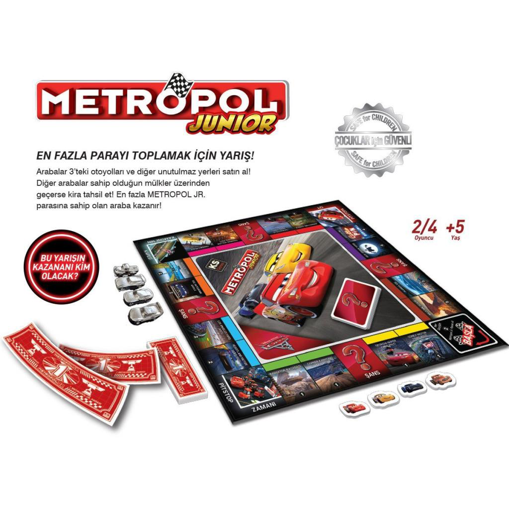 CR 10303 Cars Metropol Junior Oyunu -Games