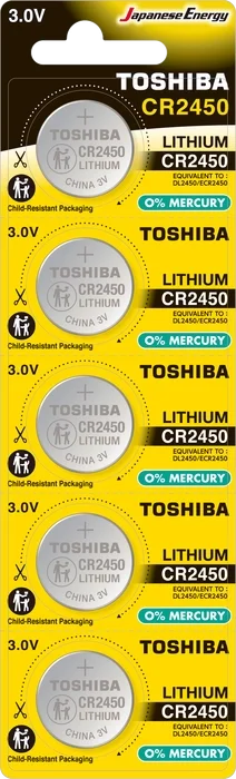 CR 2450 LITHIUM 5Lİ PİL
