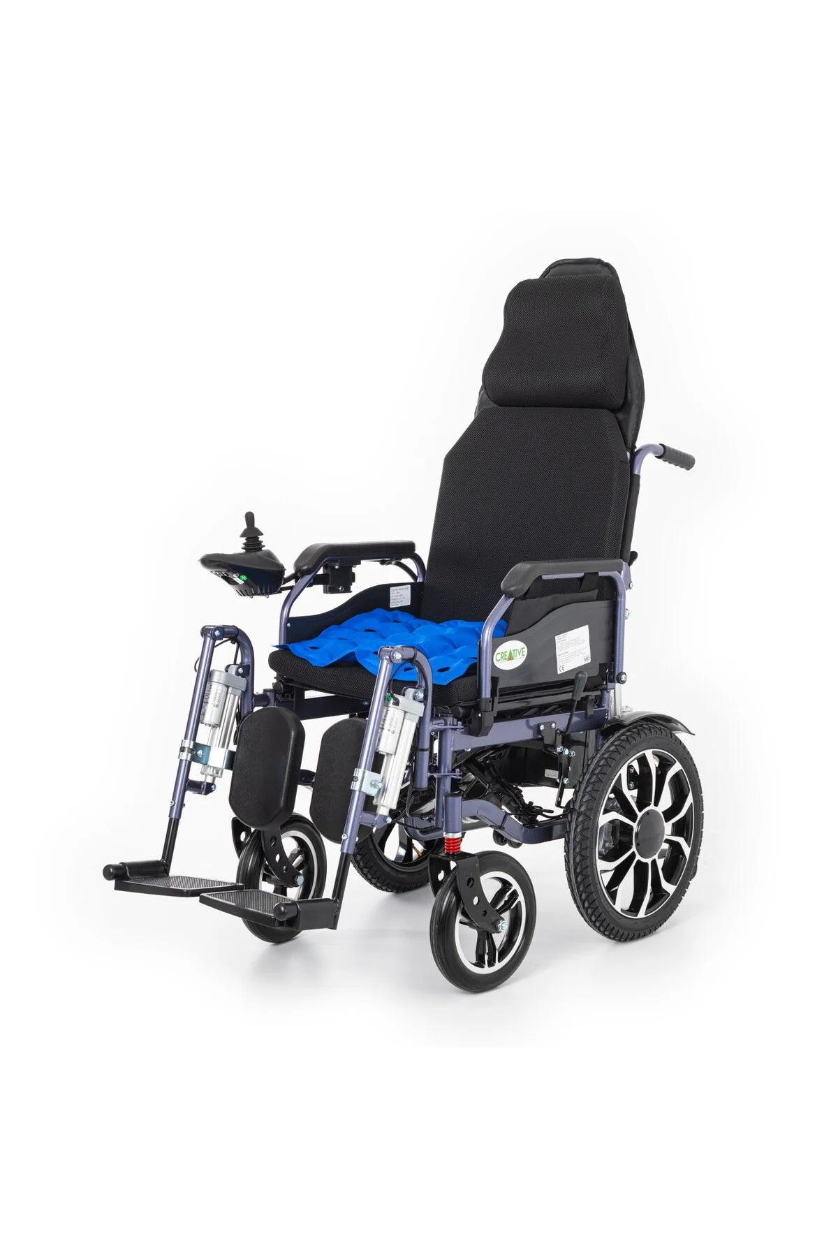 CR-8012 Akülü Tekerlekli Sandalye Motorlu Sırt Yatar ve Motorlu Ayak Kalkar CR-8012 Akülü Tekerlekli Sandalye Motorlu Sırt Yatar ve Motorlu Ayak Kalkar - Görsel 7