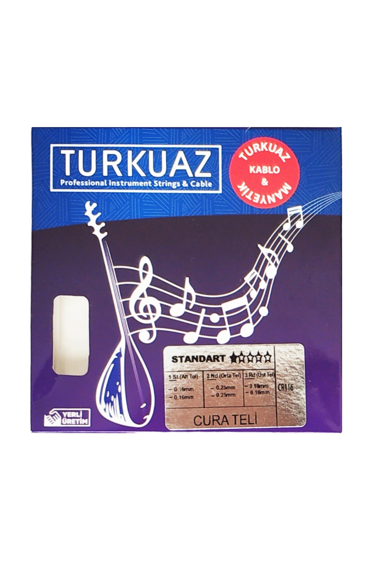 CR116 Takım Cura Teli - 016 SET