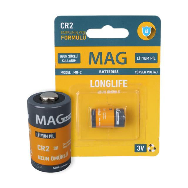 CR2 3 Volt Lityum Fotoğraf Makinesi Pili Tekli Blister (4741)