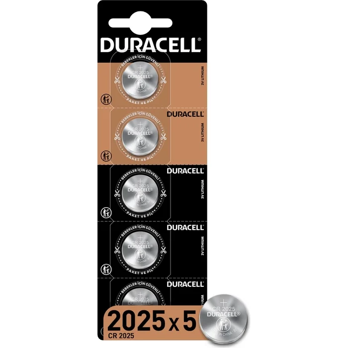 CR2025 LITHIUM 3V PİL 5Lİ