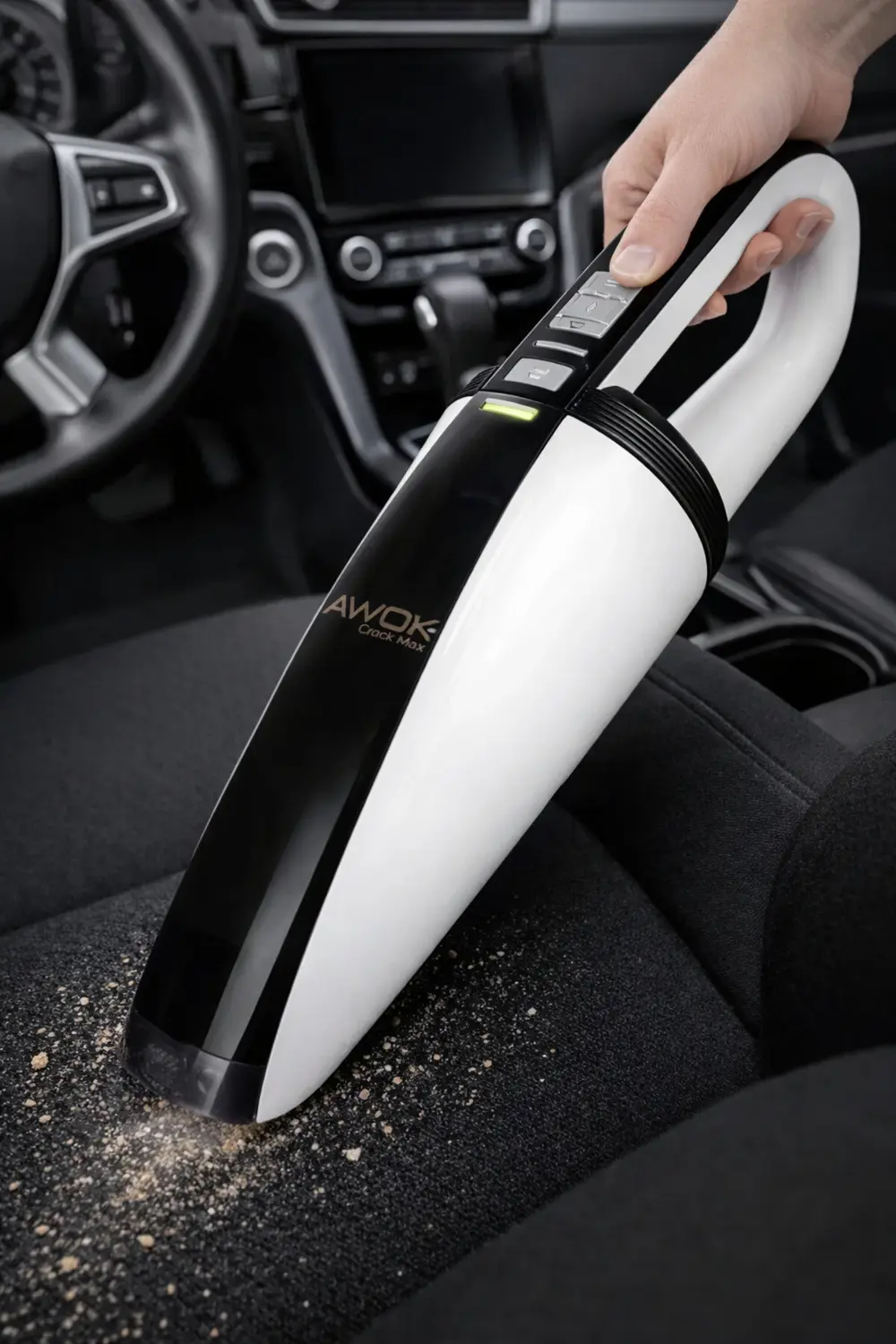 Cracks Max Şarjlı EL süpürgesi Dikey Ev ve Araç Süpürgesi Şık Tas