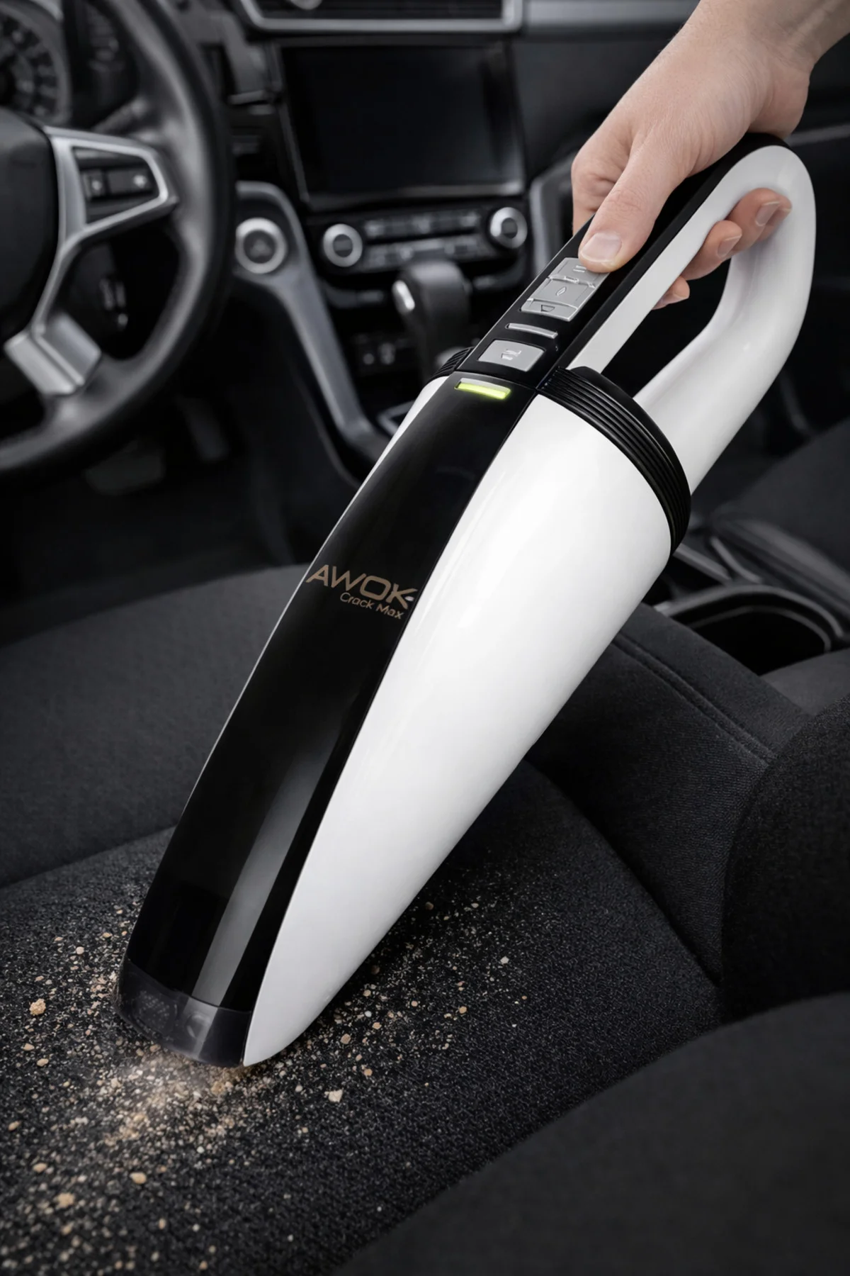 Cracks Max Şarjlı EL süpürgesi Dikey Ev ve Araç Süpürgesi Şık Tas