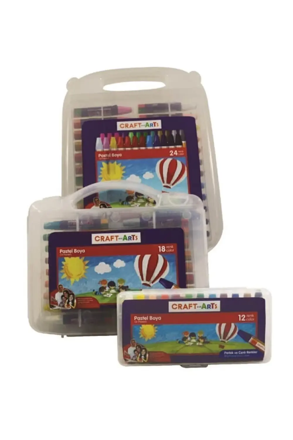 Craft And Arts Pastel Boya 18'li N:u1918