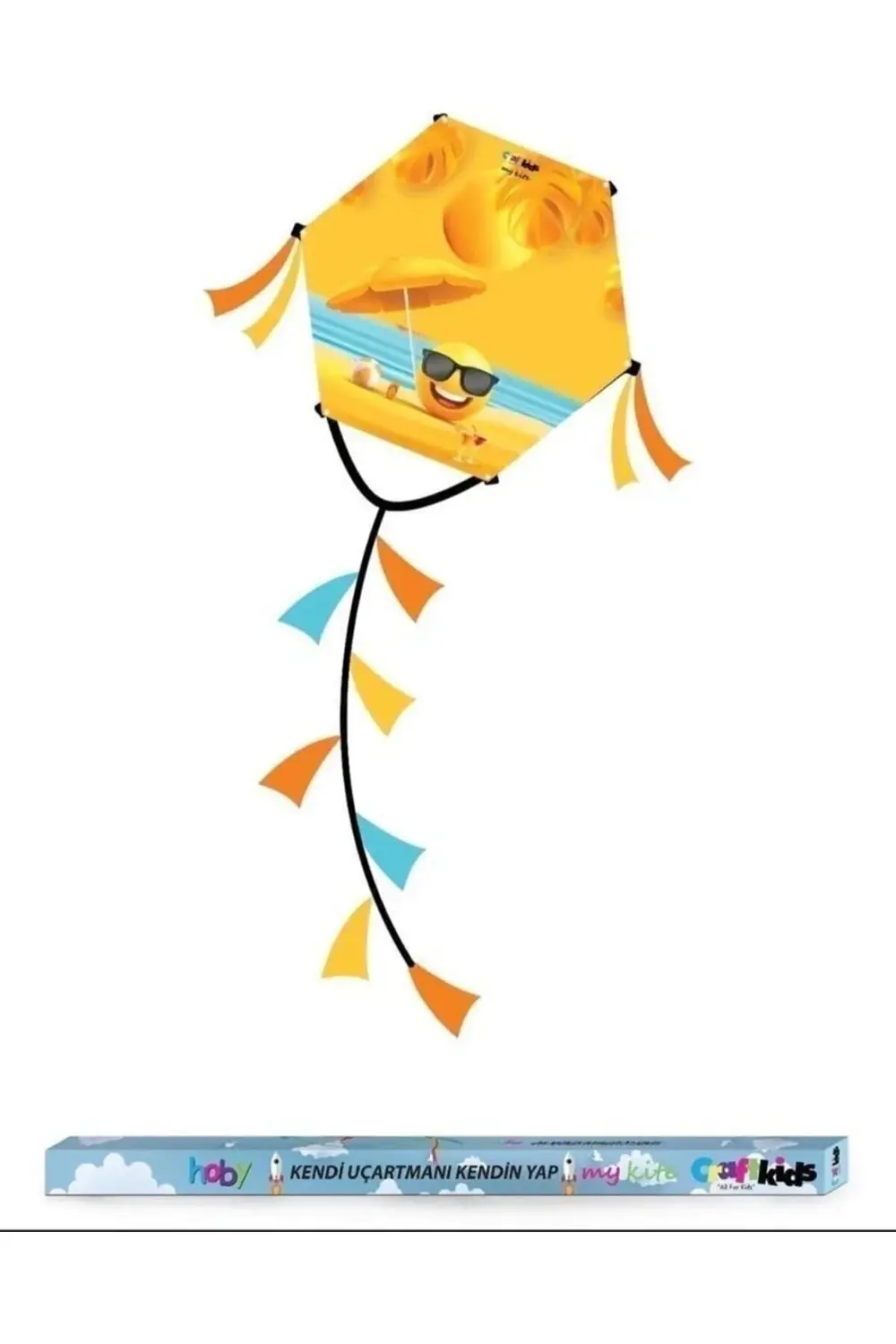 Craft Kids Uçurtma Altıgen Kendin Yap Sr06 (karışık Desen)