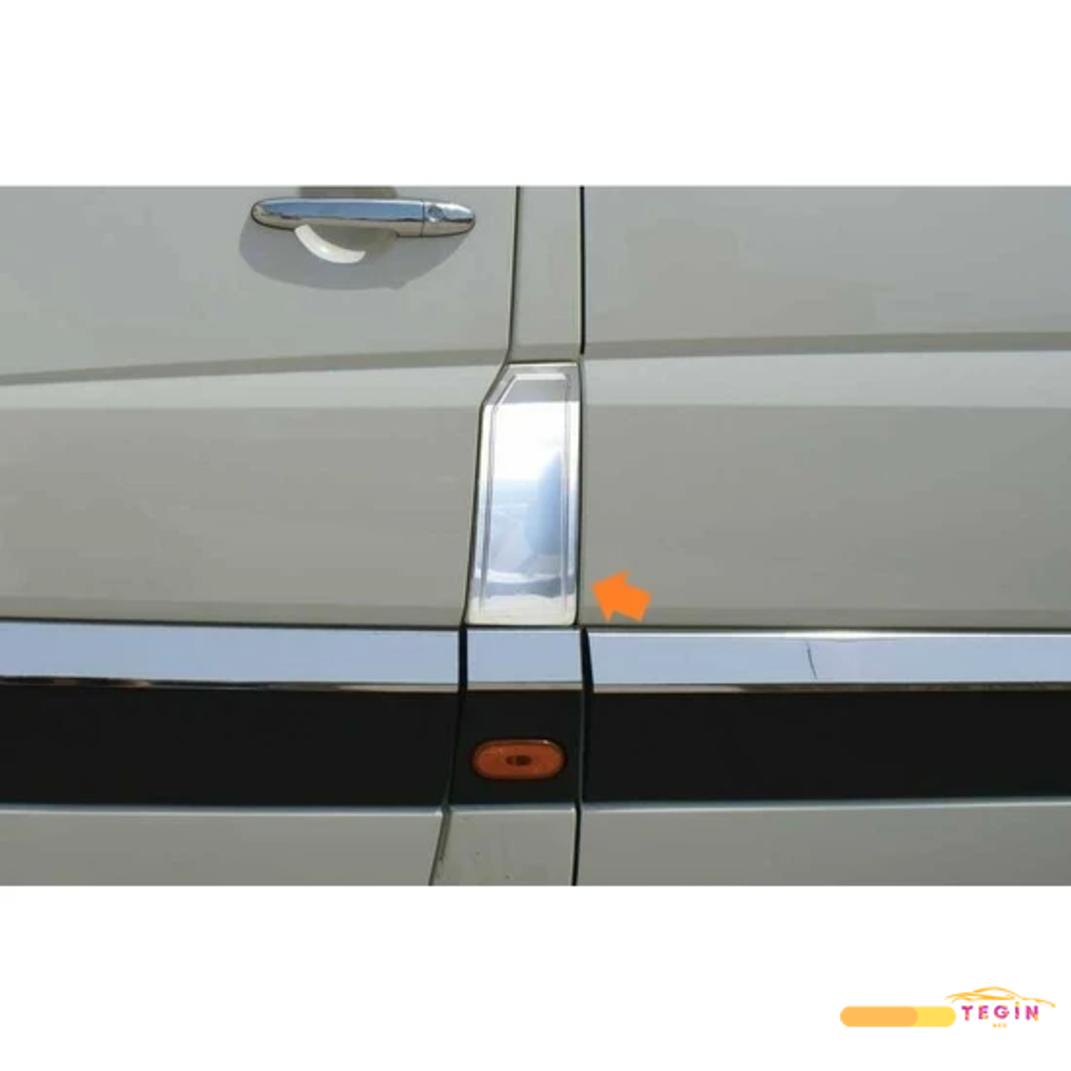 Crafter VAN 2006 Sonrası Depo Kapağı Paslanmaz Çelik