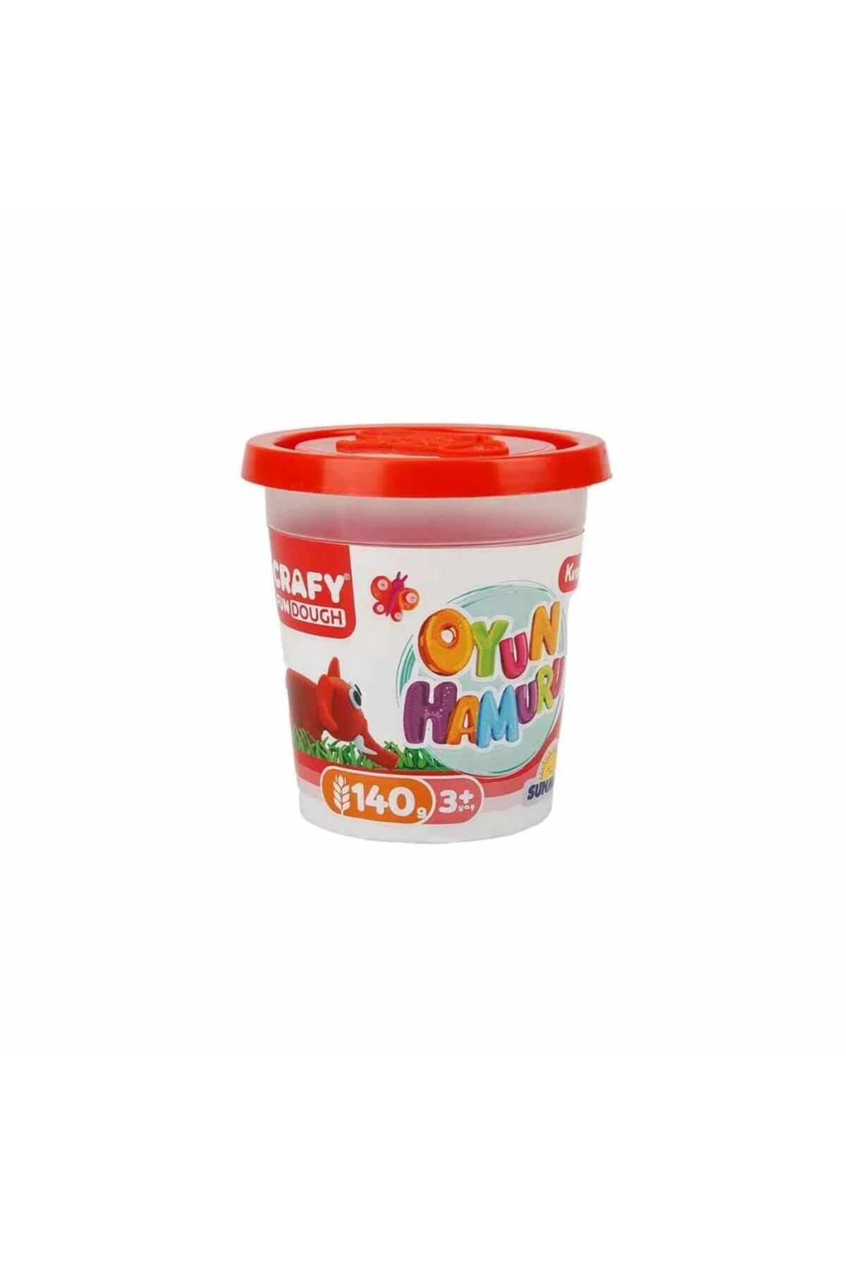 Crafy 4'lü Oyun Hamuru 520 Gr.