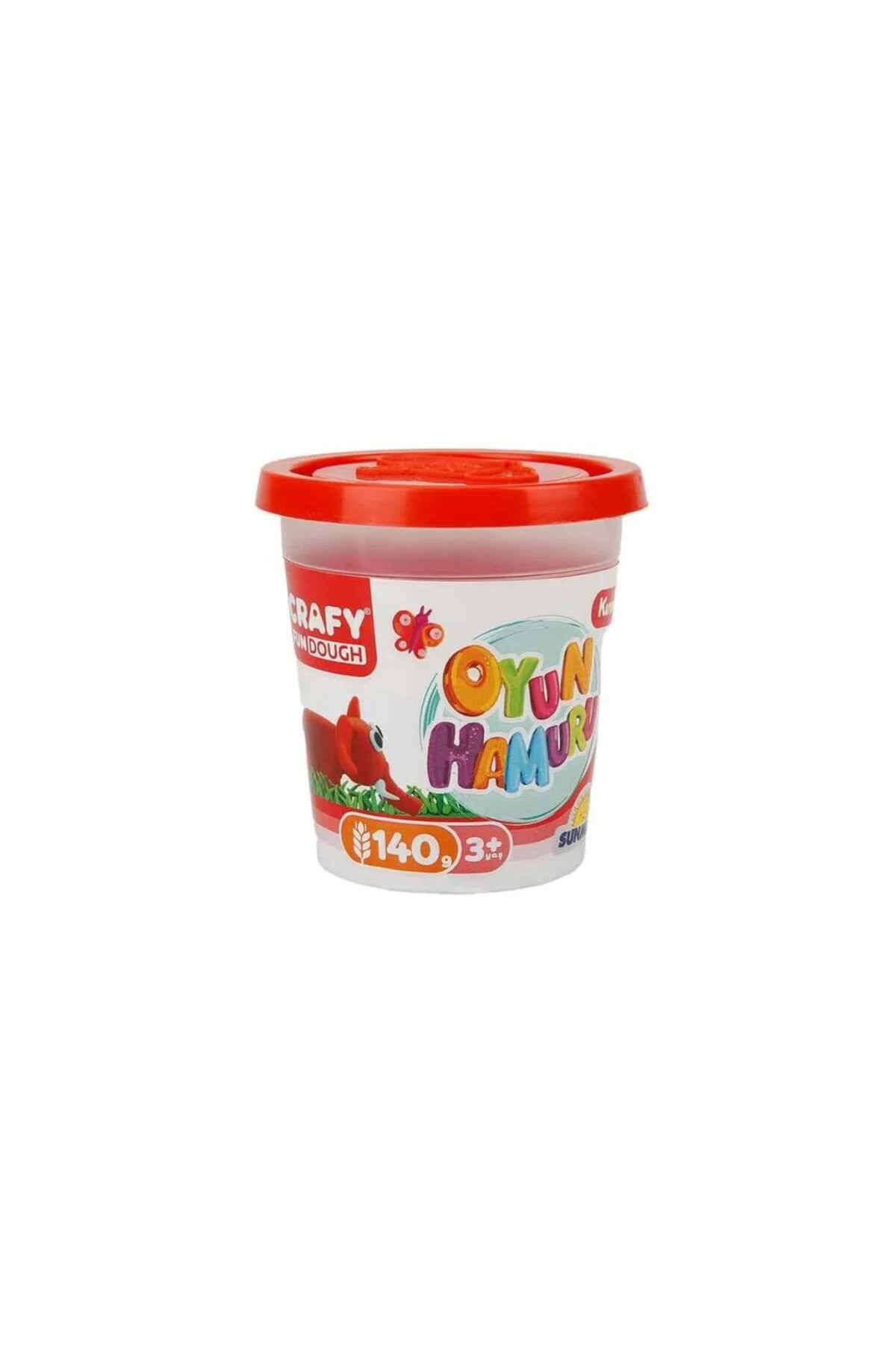 Crafy 4'lü Oyun Hamuru 520 Gr.
