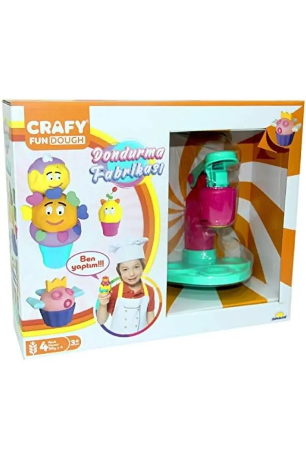 Crafy - Dondurma Fabrikası Oyun Hamuru (30950) 978262