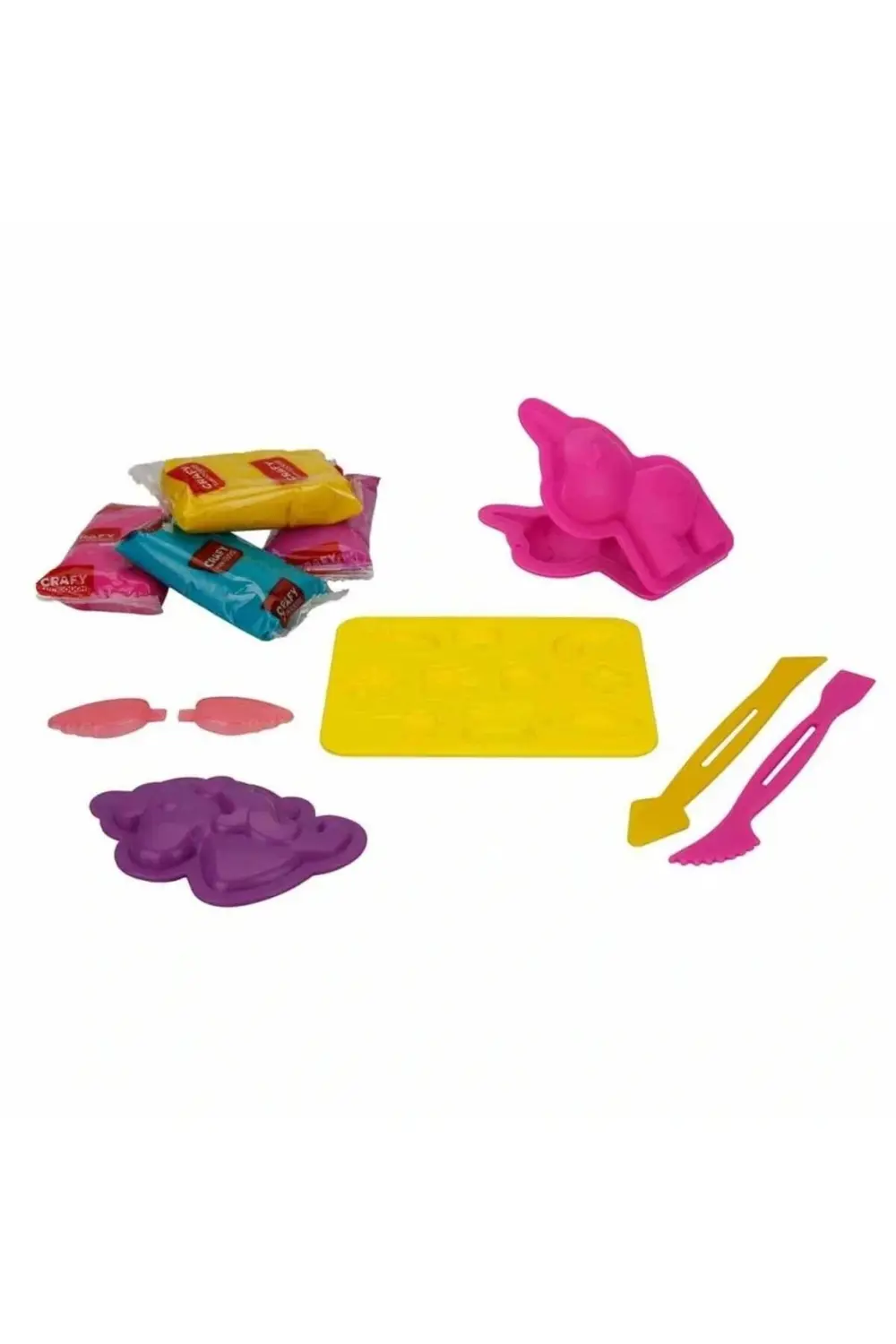 Crafy Sihirli Unicorn Oyun Hamuru Seti 11 Parça