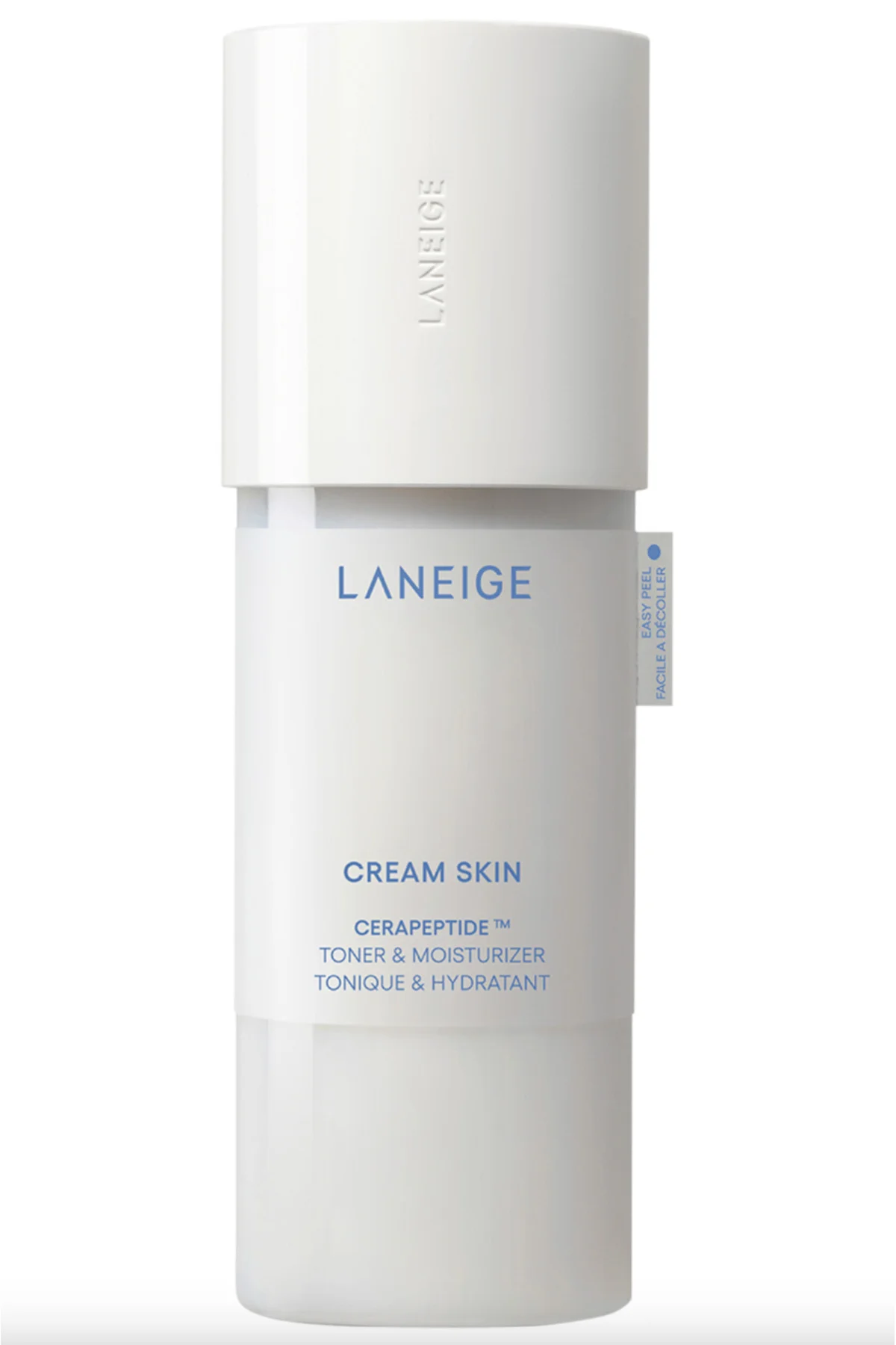 Cream Skin Refillable Toner & Moisturizer with Ceramides and Pept