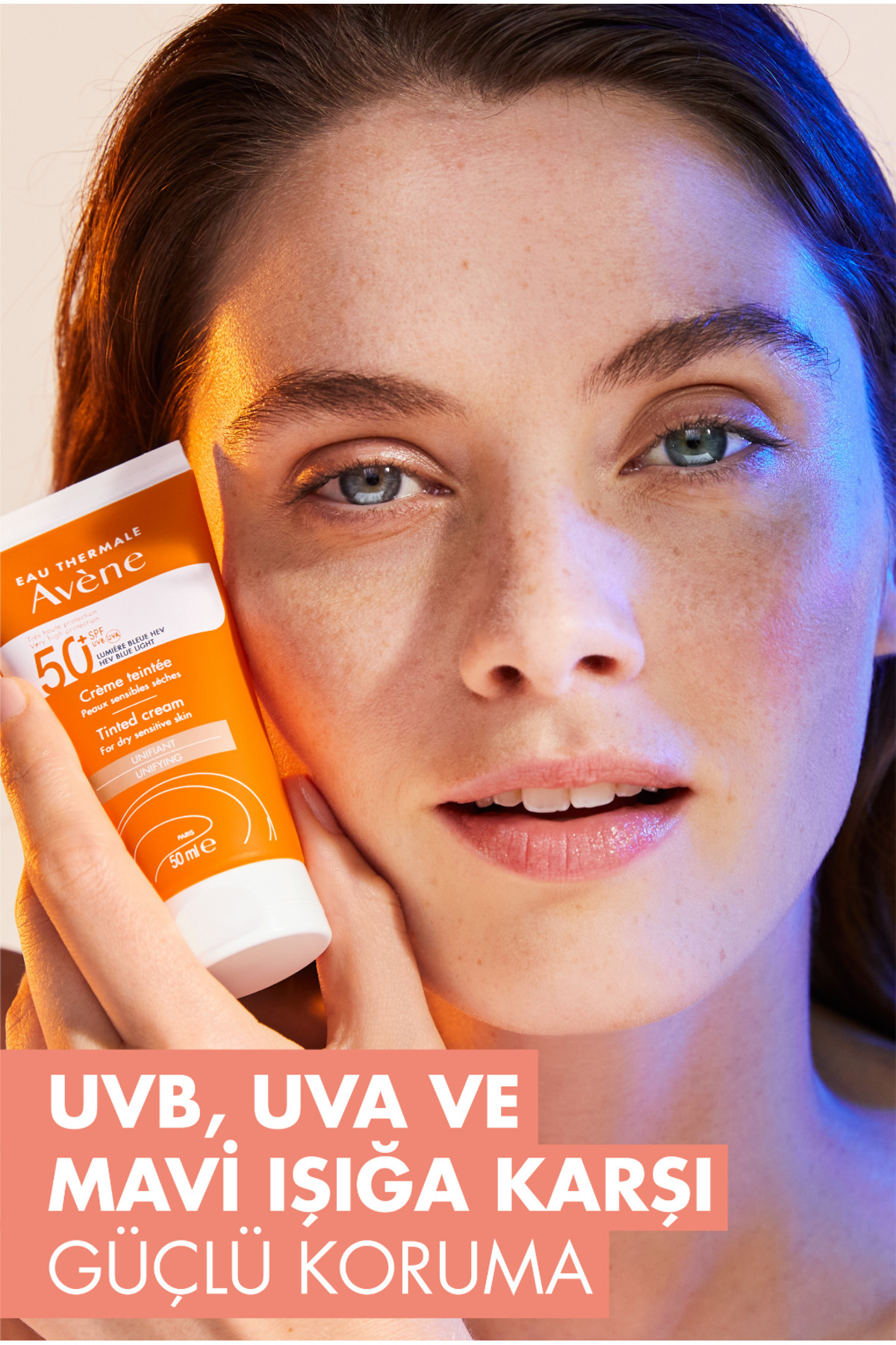 Avene Cream Spf 50+ Kuru Ciltler İçin Yüksek Korumalı Renkli Güneş Krem