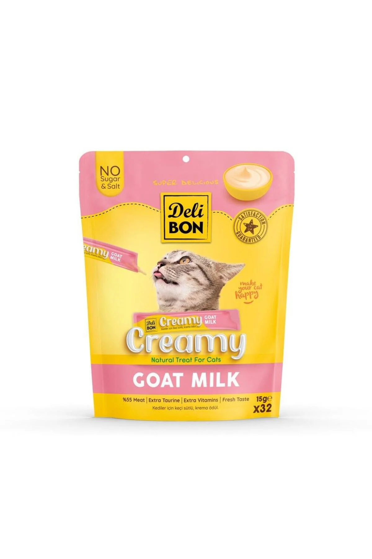 Creamy Ödül Maması Keçi Sütlü 15gr 32li Paket