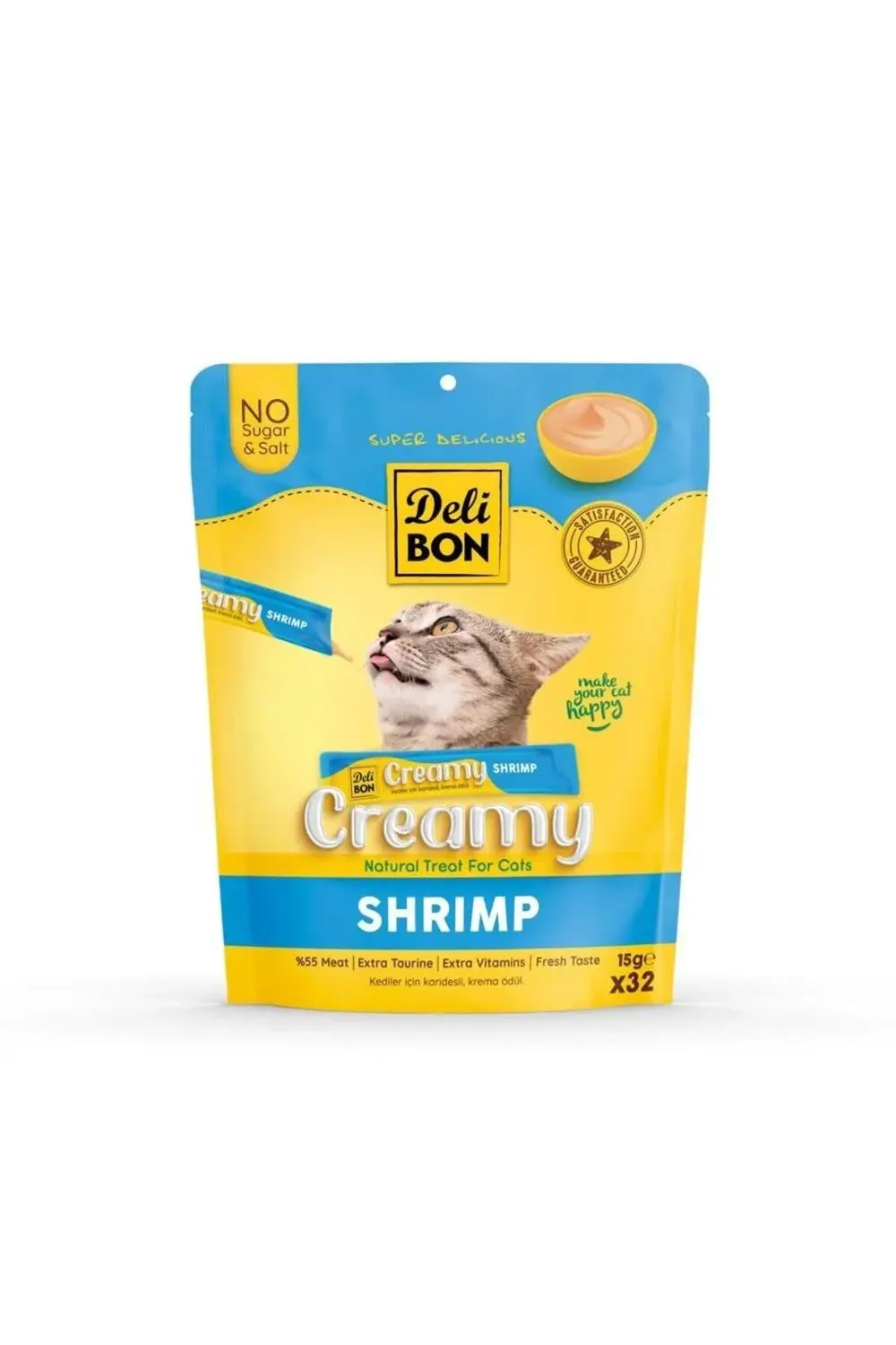 Creamy Ödül Maması Karidesli 15gr 32li Paket