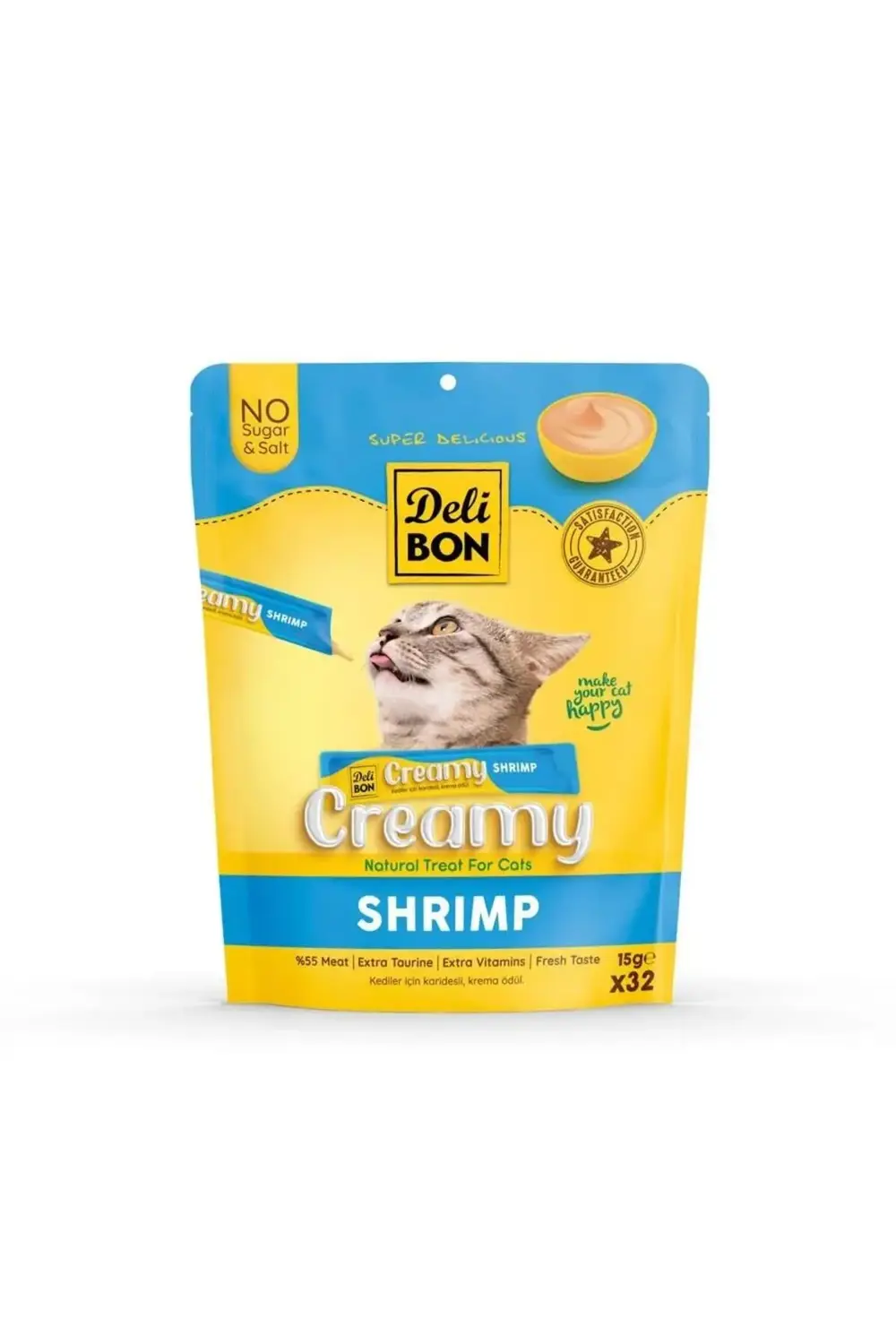 Creamy Ödül Maması Karidesli 15gr 32li Paket