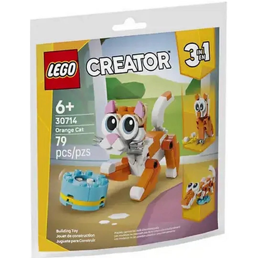 Creator 3’ü 1 Arada Creator Turuncu Kedi 30714