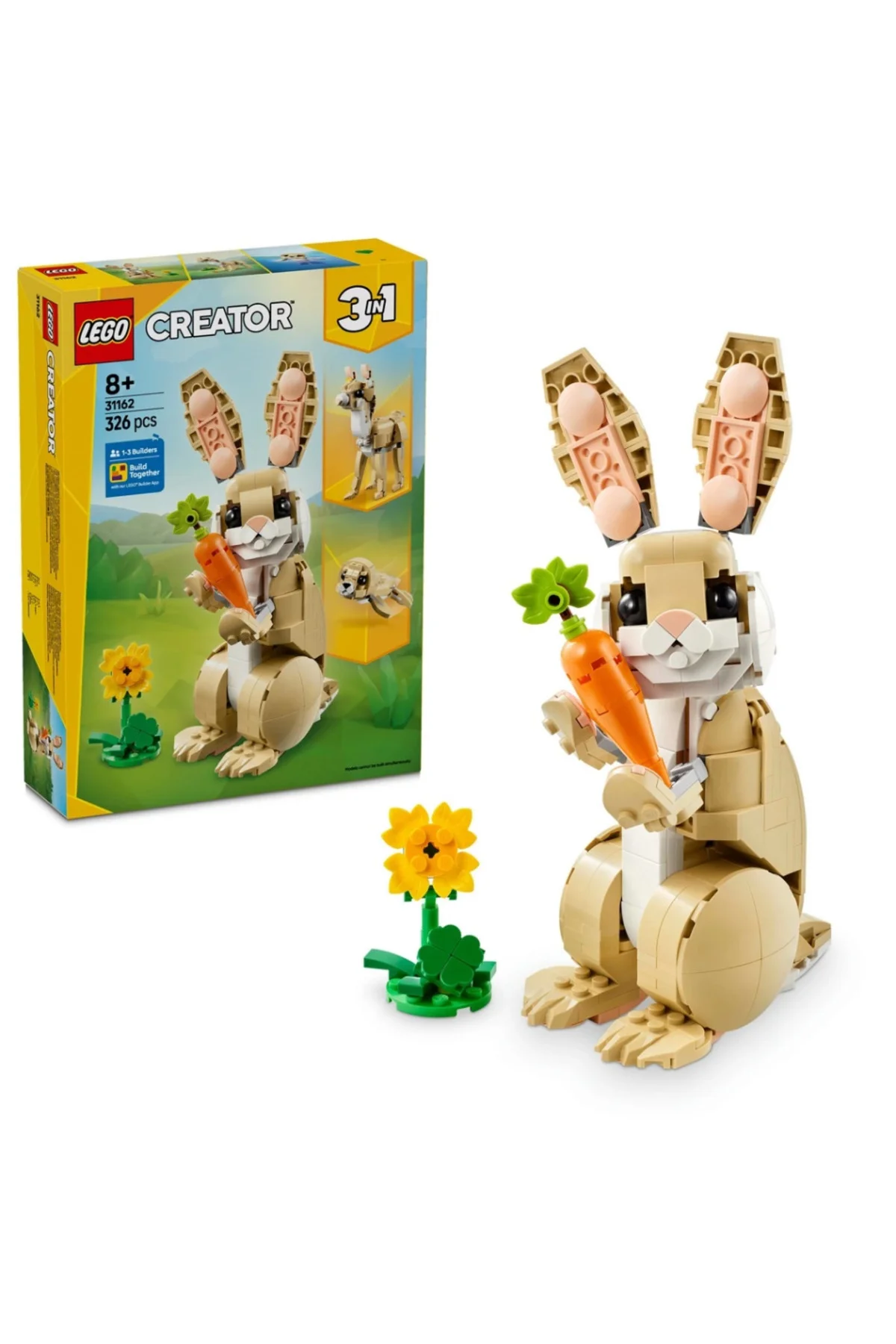 Creator 3’ü 1 Arada Sevimli Tavşan Oyun Seti 31162