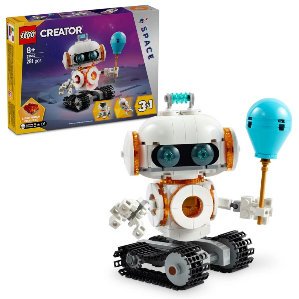 Creator 3'ü 1 Arada Uzay Robotu Bilim Oyun Seti 31164