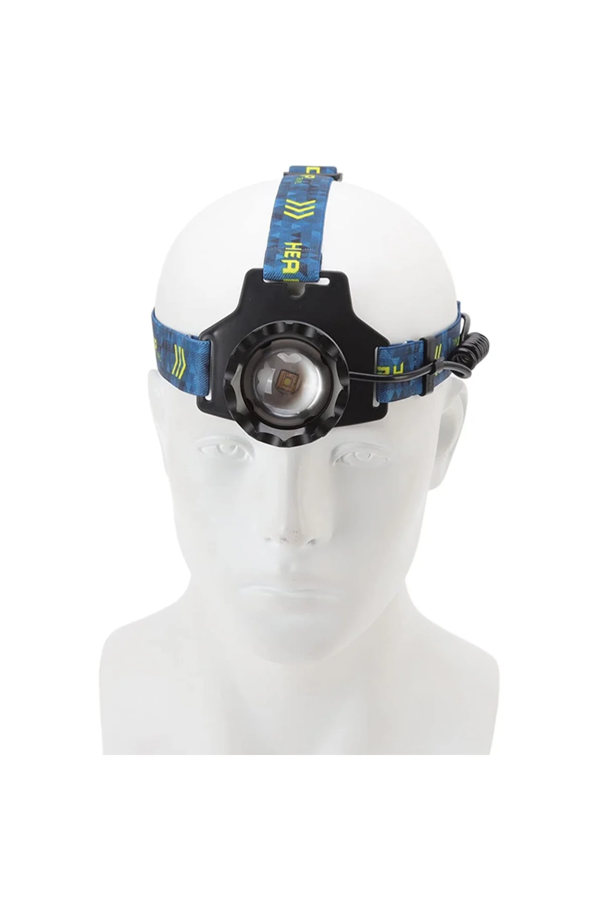 CREE P360 - 12,000 LÜMEN ŞARJLI KAFA LAMBASI WATTON WT-627 Siyah