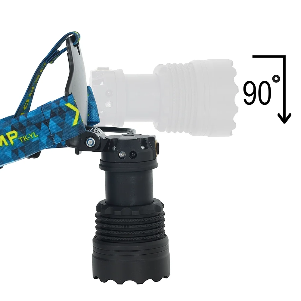 Cree P360 12.000 Lümen Şarjlı Kafa Lambası Wt-627