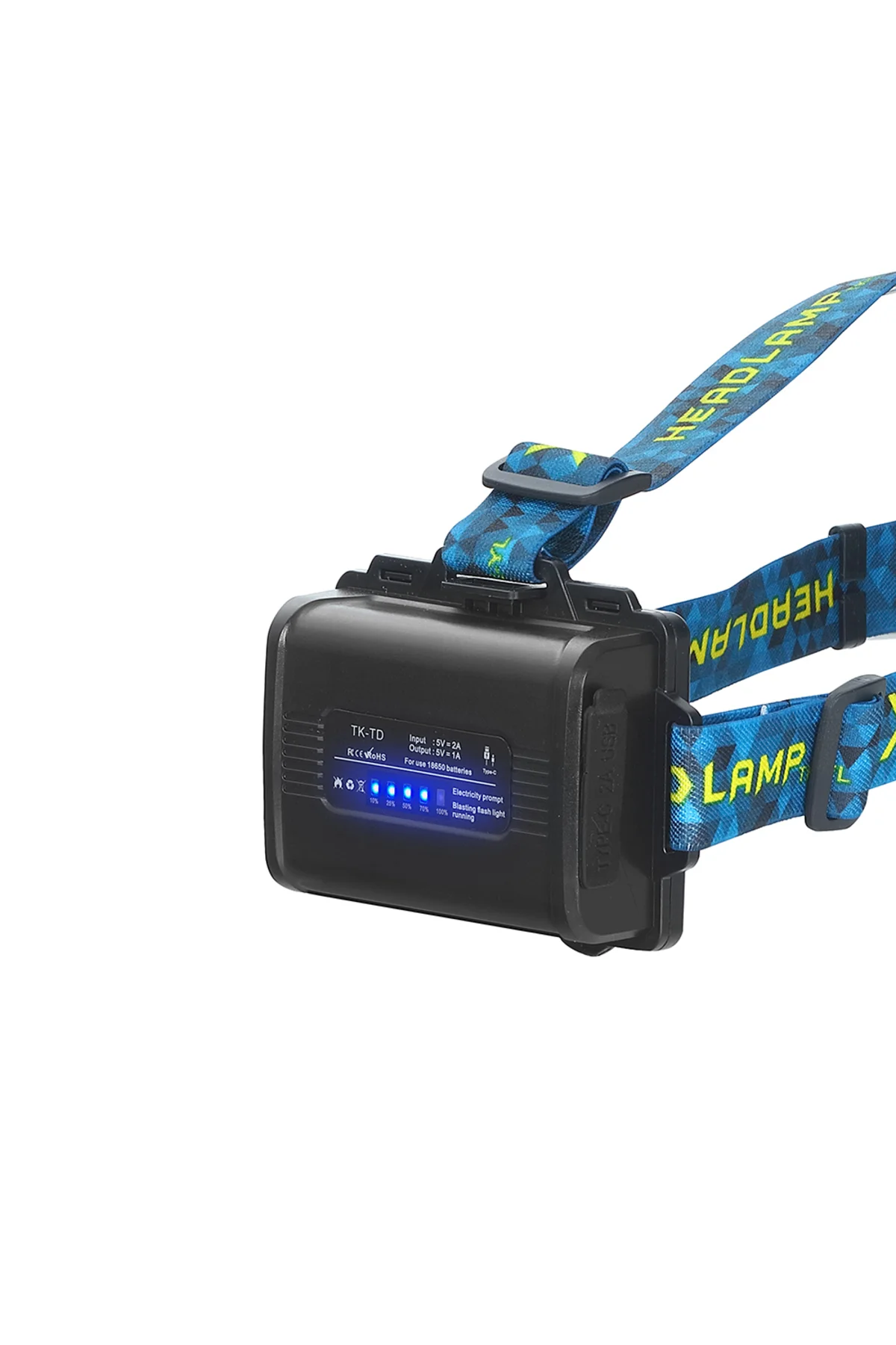 CREE P360 - 12,000 LÜMEN ŞARJLI KAFA LAMBASI WATTON WT-627 Siyah