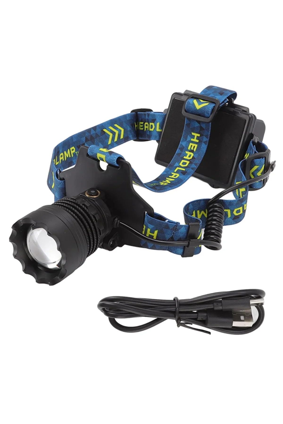 CREE P360 - 12,000 LÜMEN ŞARJLI KAFA LAMBASI WATTON WT-627 Siyah