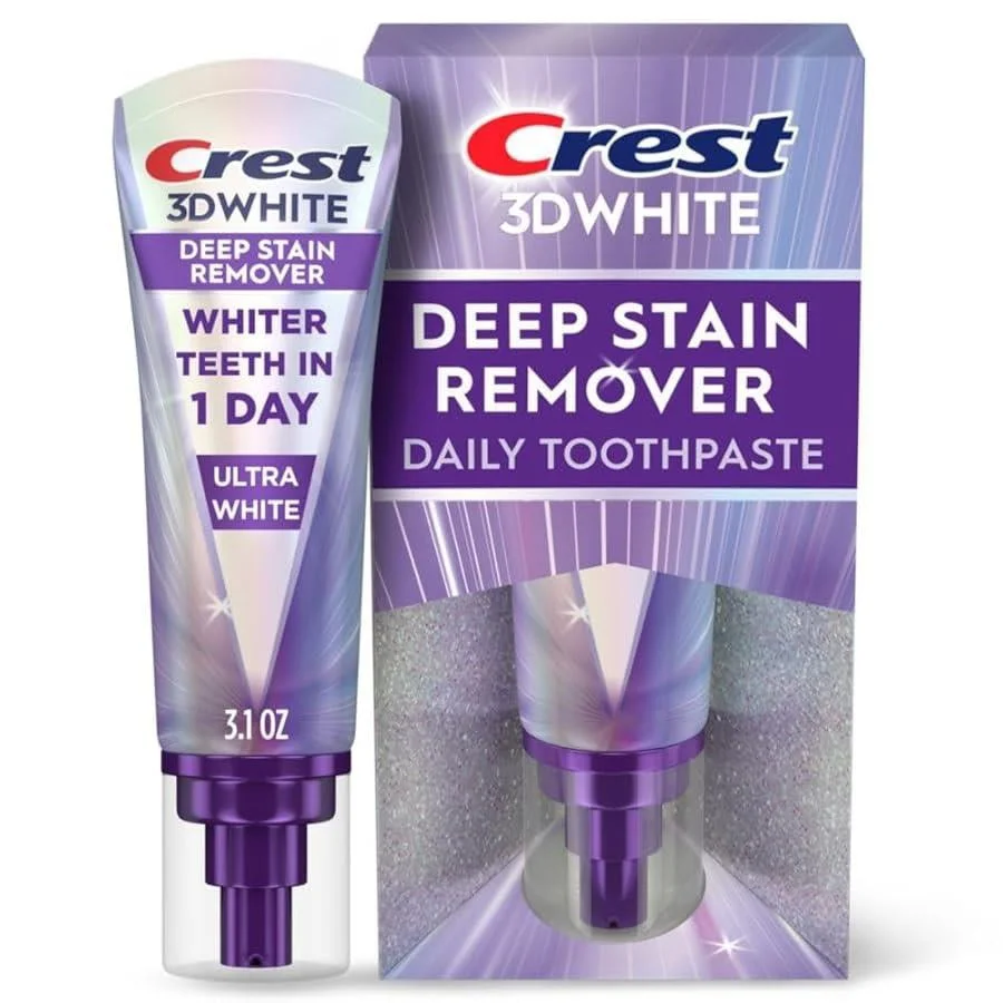Crest Deep Stain Remover Ultra White Daily Toothpaste 87 gr Crest Deep Stain Remover Ultra White Daily Toothpaste 87 gr