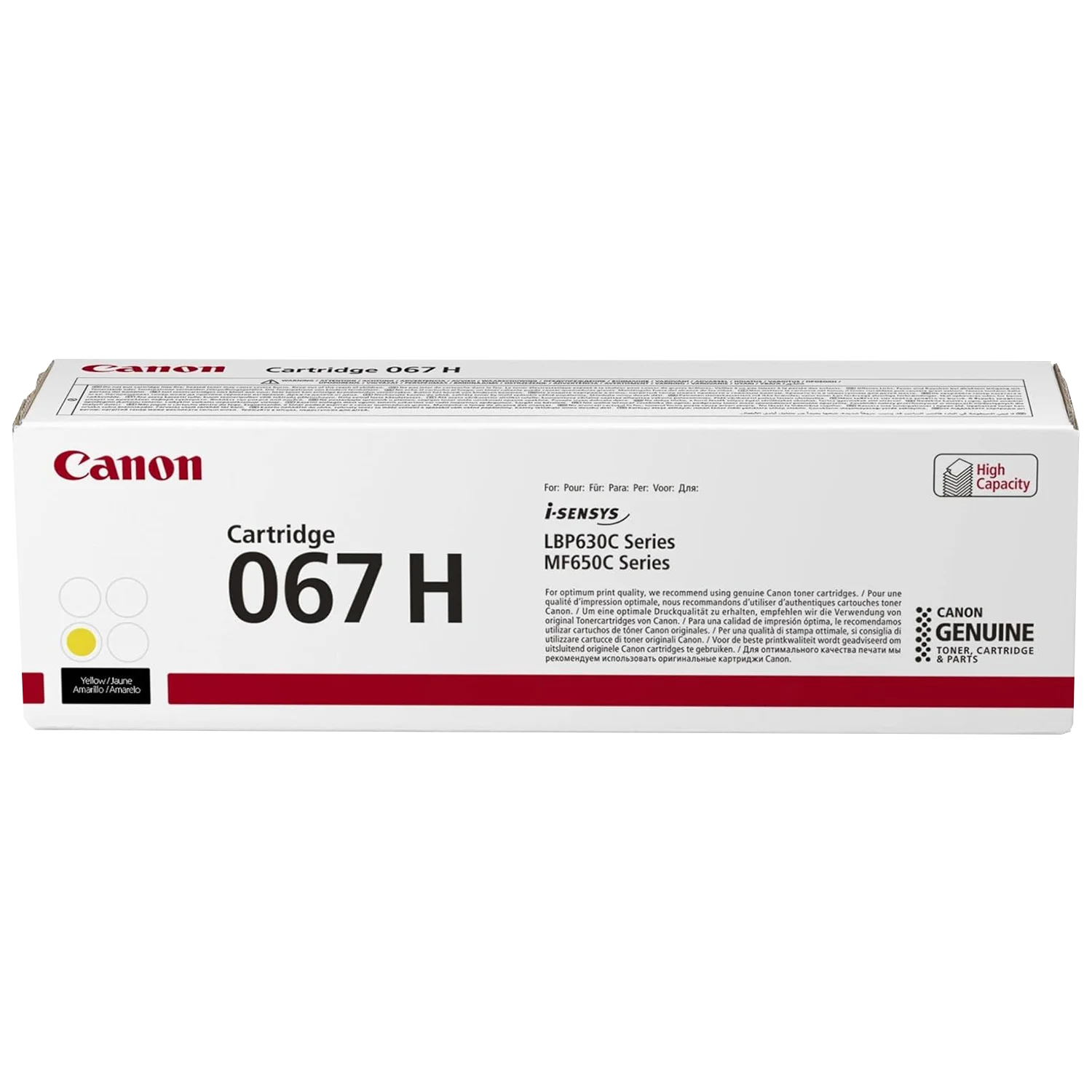 CRG-067H/5103C002AA Sarı Orijinal Toner