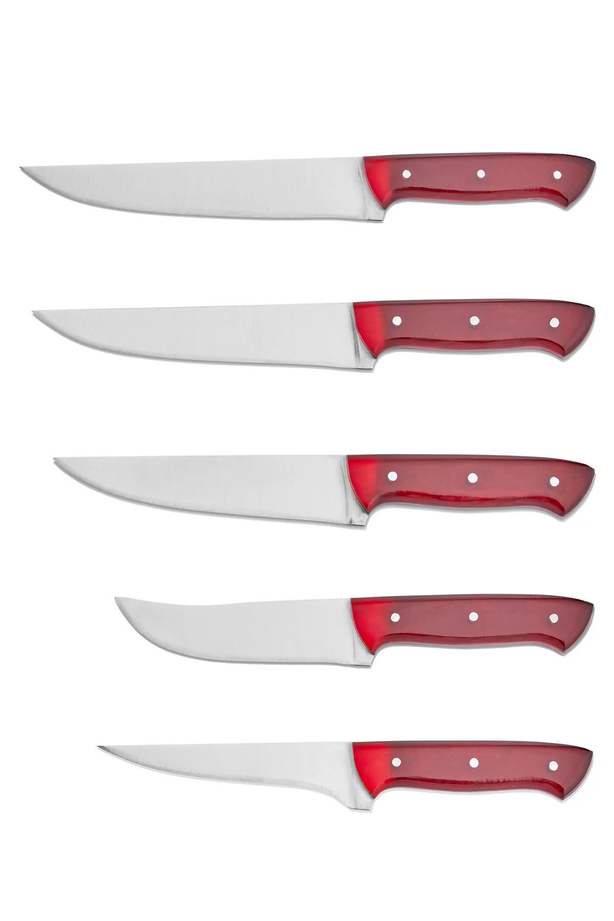 Crimson Chef Profesyonel Mutfak Bıçak Seti