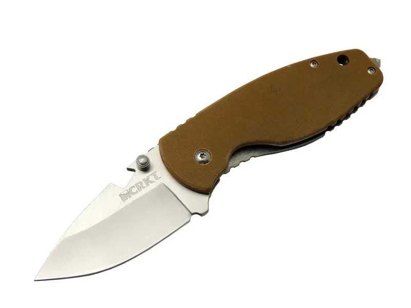 Crkt 3329 Brw Heat Kamp Çakı 18cm - Metal Sap, Kılıflı, Açacaklı,